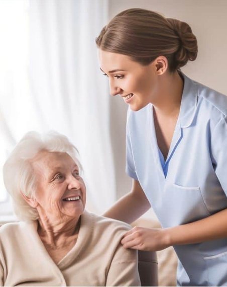 Trusted care team offering 24 hour home care near me for seniors needing around-the-clock support.