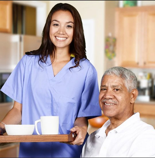 Experienced caregiver supporting recovery through post hospital care at home with personalized attention.
