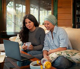 Professional caregiver providing in-home companion services tailored to senior care needs.